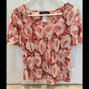 Jones New York 100% Silk Blouse